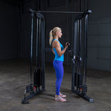 160lb dual Stack Body Solid Powerline Functional Trainer