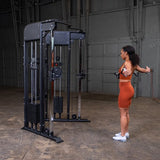 Body Solid Functional Trainer Machine with DUAL 160lb Weight Stacks