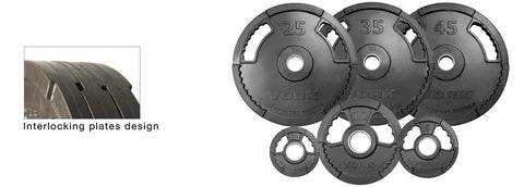 YORK®  Rubber Coated G2 Olympic Sets &/ or Plates