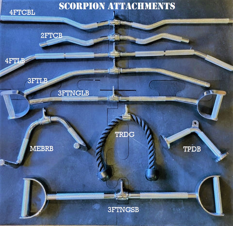 Scorpion Cable Attachments / Accessories  (Individual)